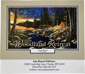 2025 Woodland Retreat Calendar